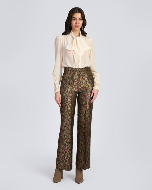Silk Brocade Tara Pant