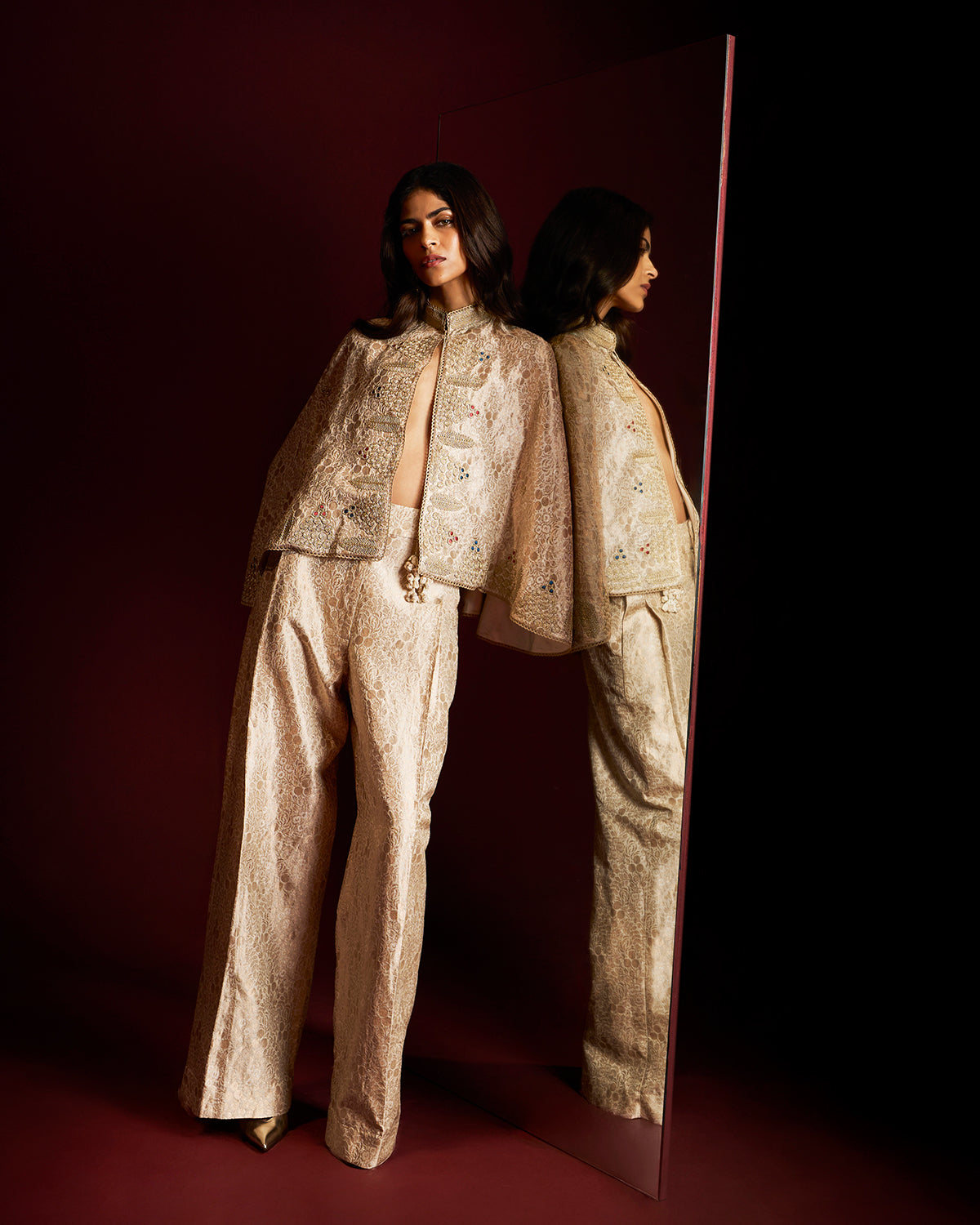 Cora Brocade Pant