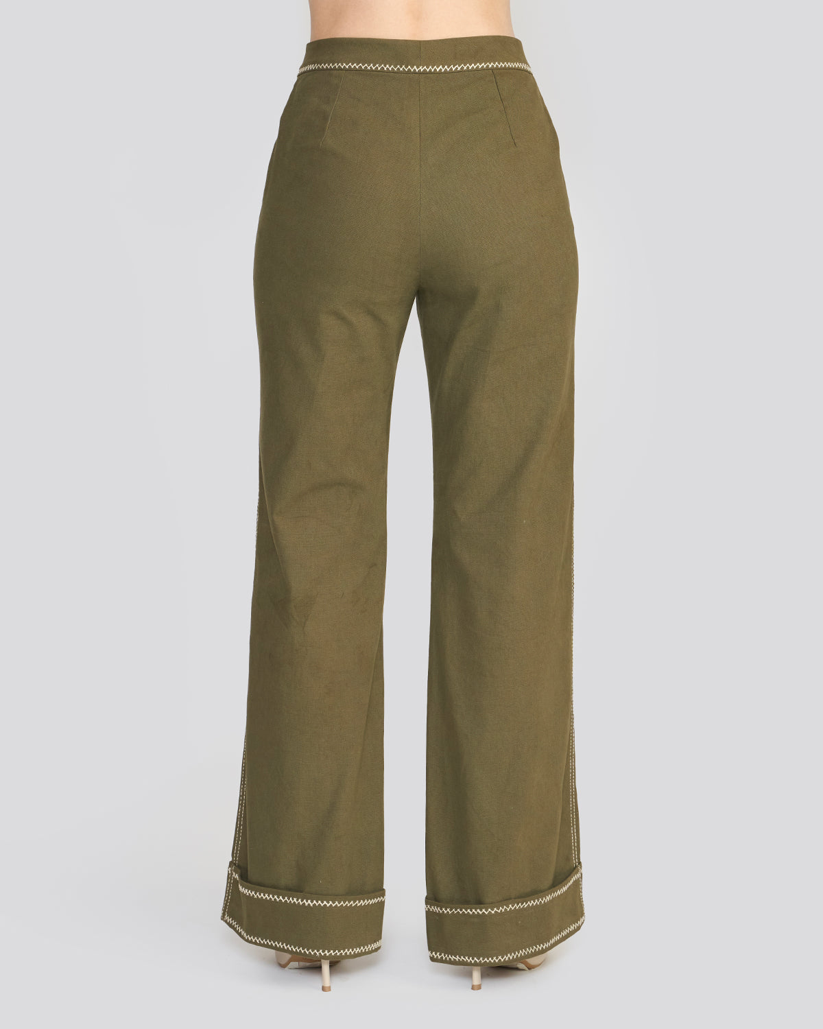 Quinn Khaki Green Safari Pants