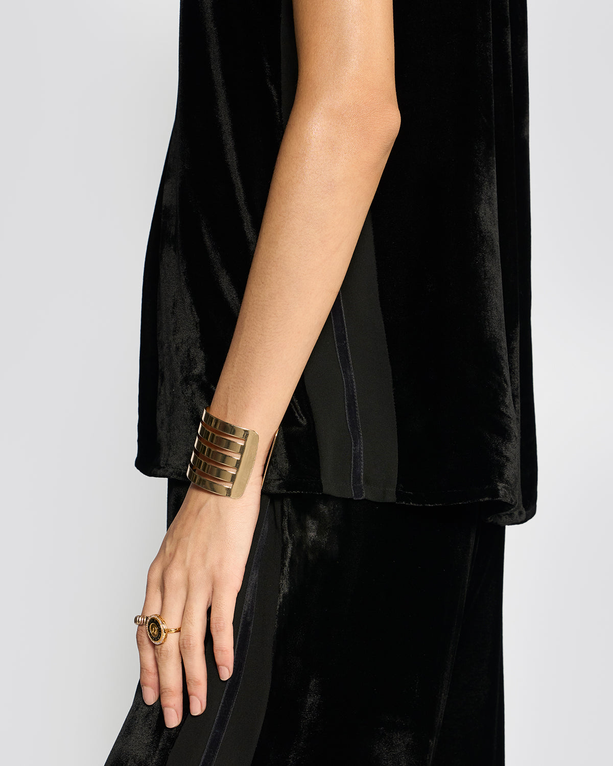 Amelia Black Velvet Co-ord Set