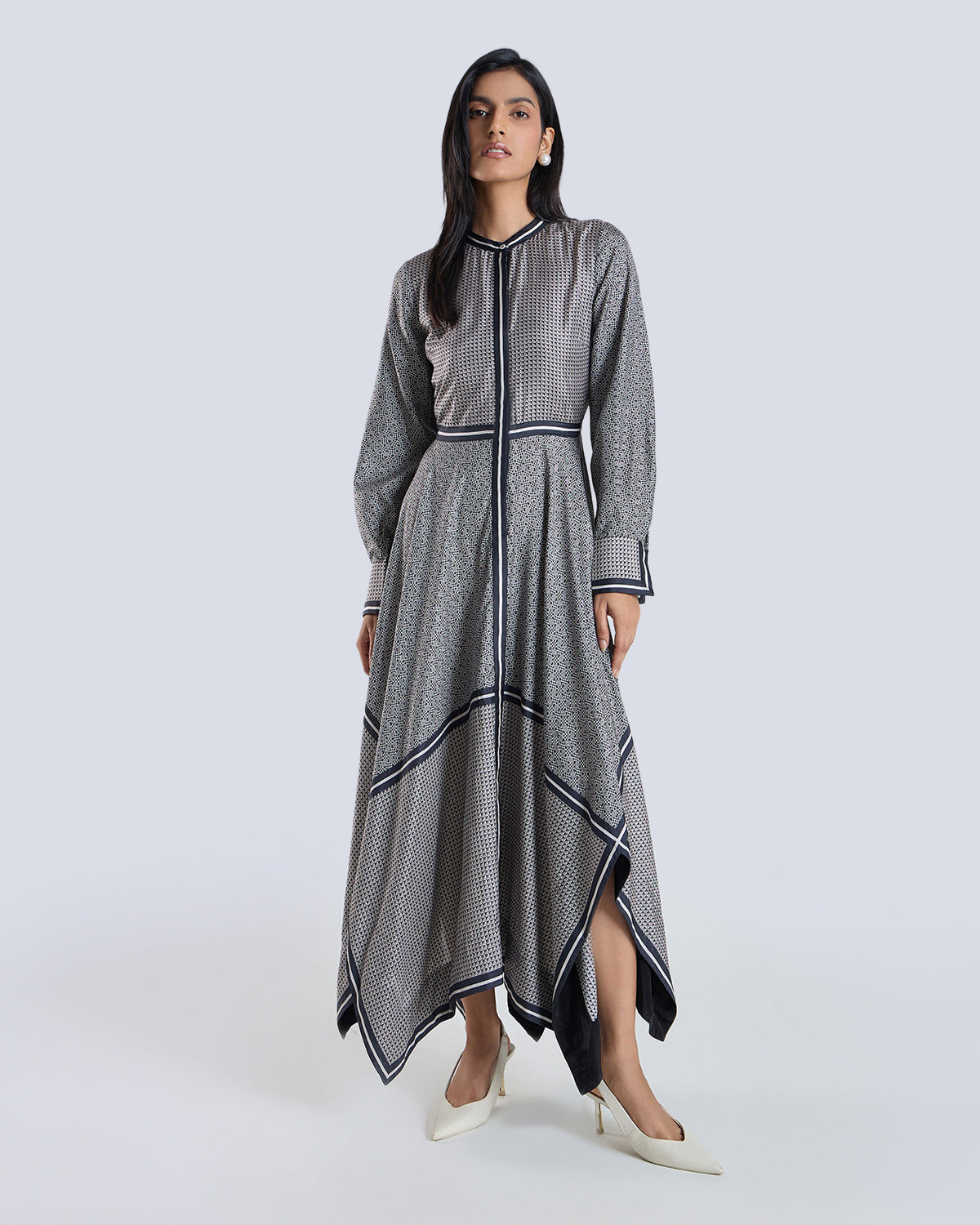 Elyssia Geometric Print Dress