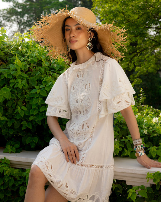 Pia Cutwork Dress