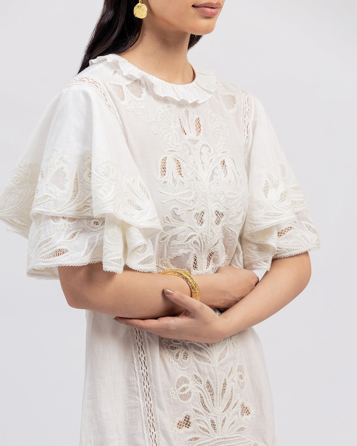 Pia Cutwork Dress