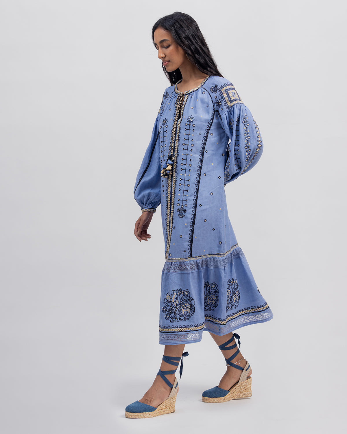 Eloise Embroidered Dress