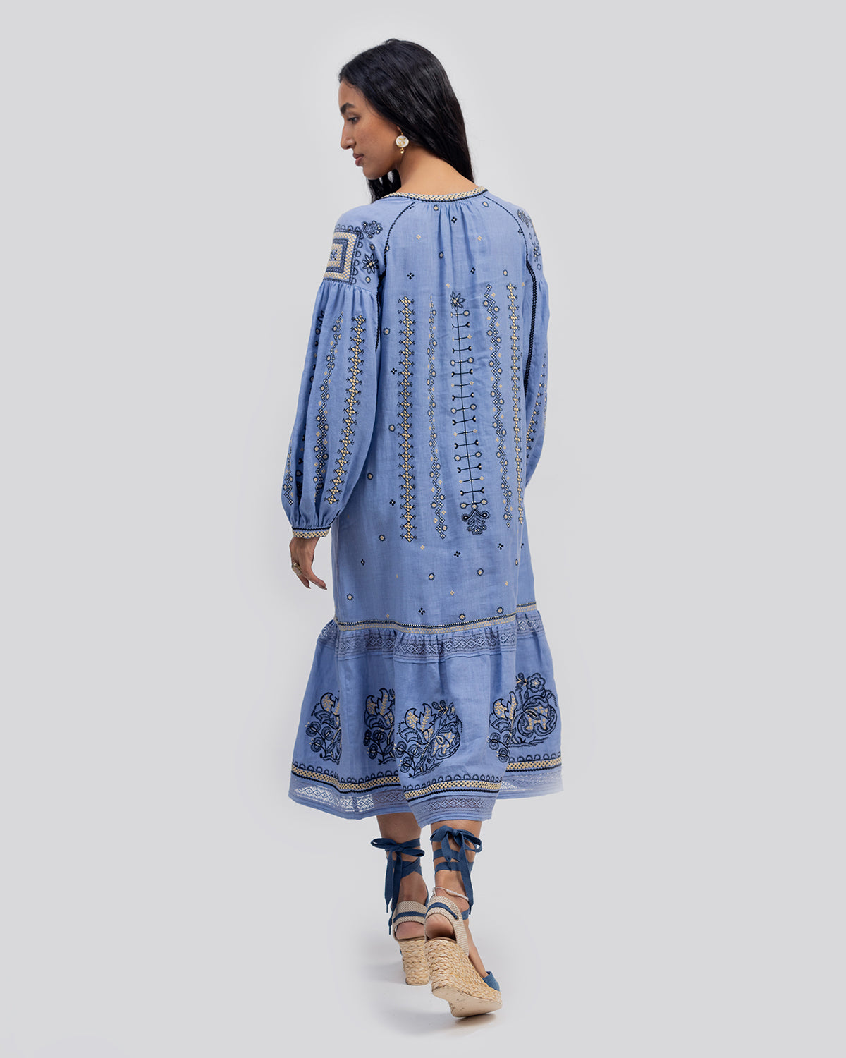 Eloise Embroidered Dress
