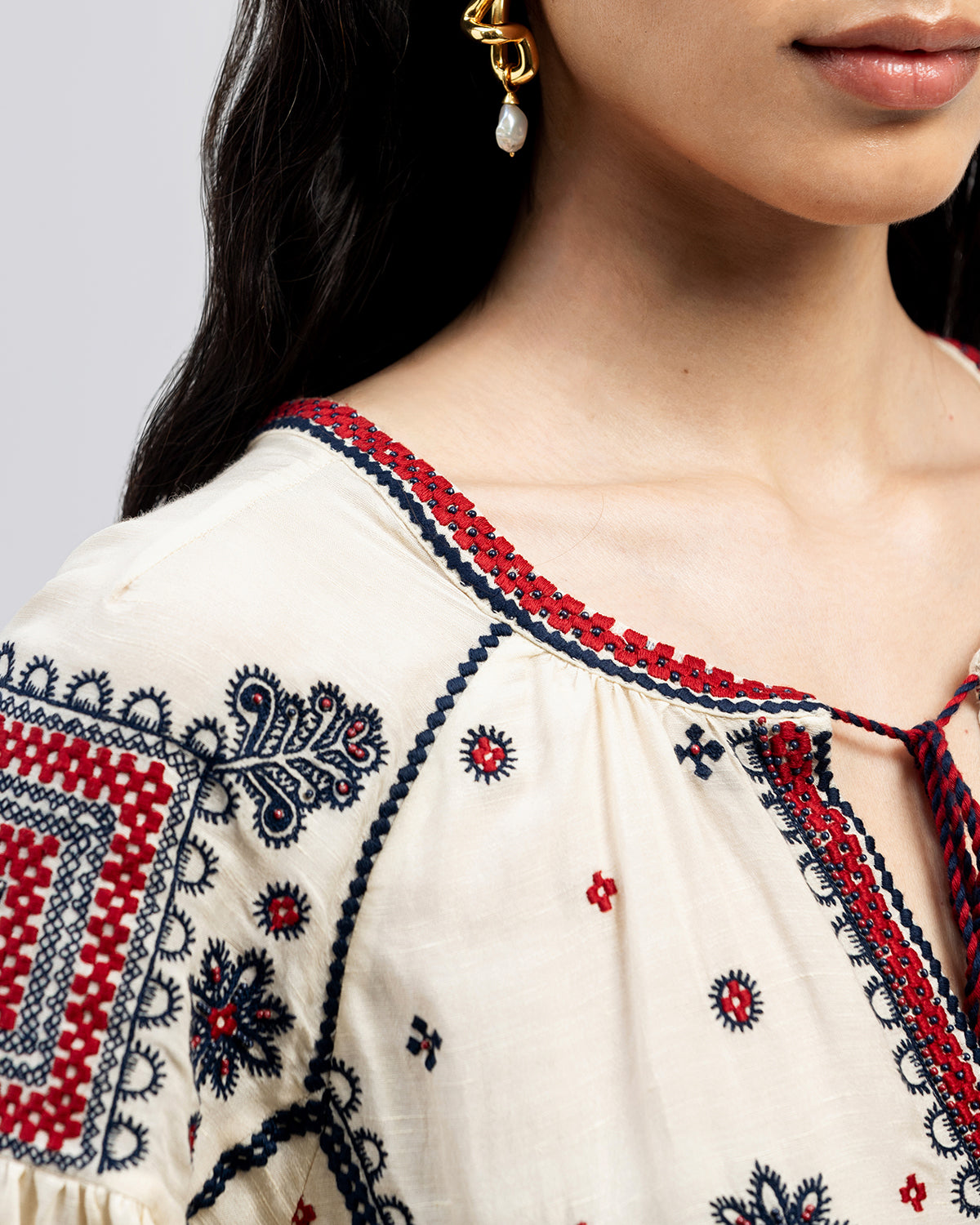 Eloise Embroidered Dress