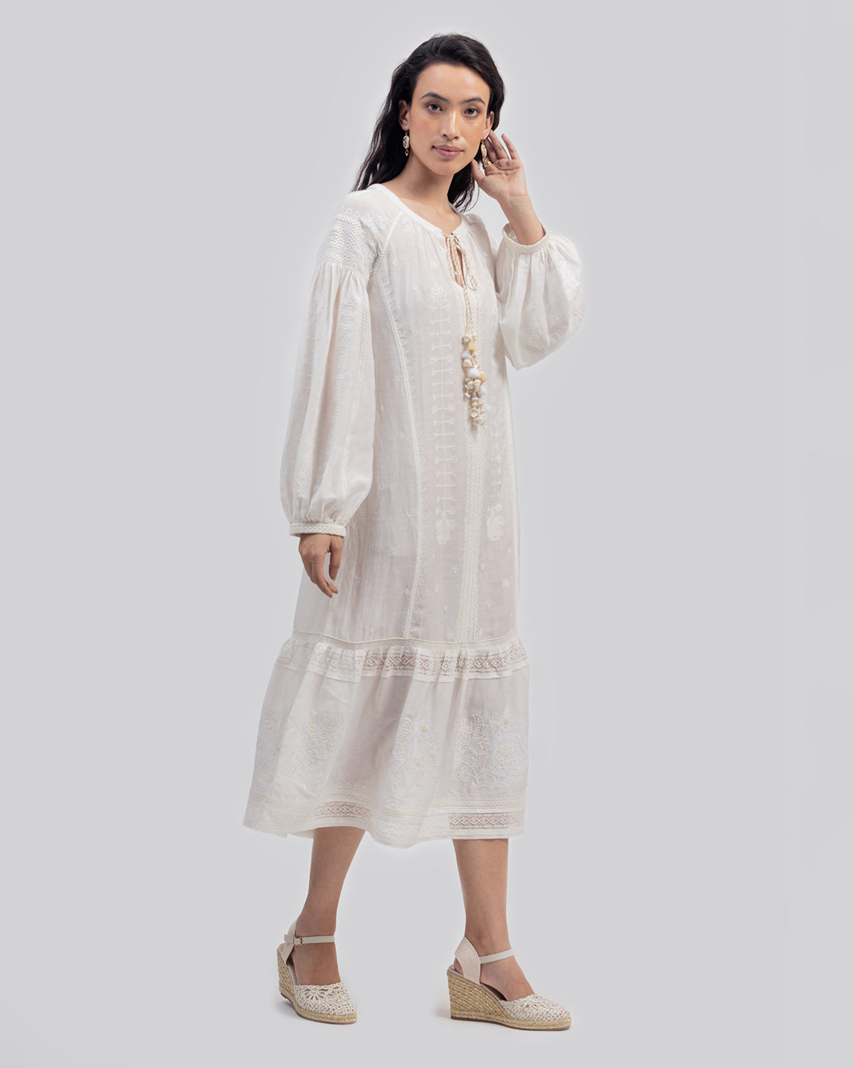 Eloise Embroidered Dress