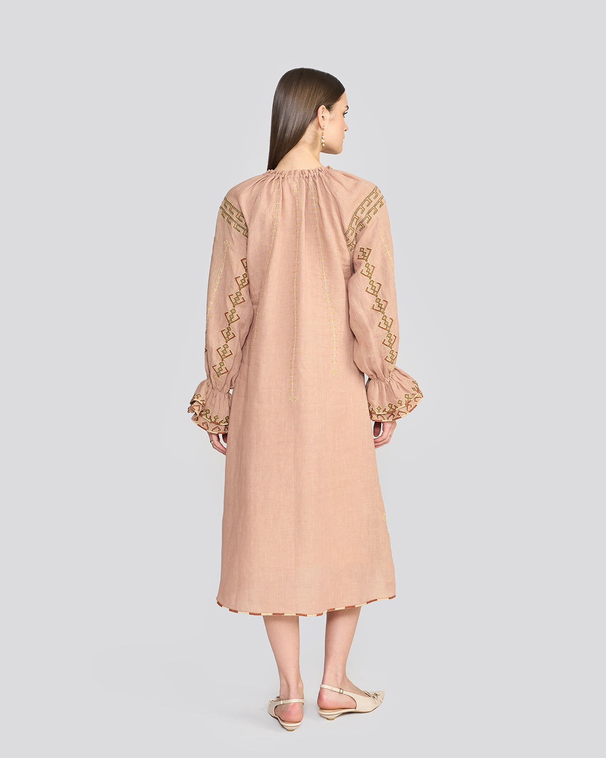 Chelsea Dusty Rose Embroidered Tunic