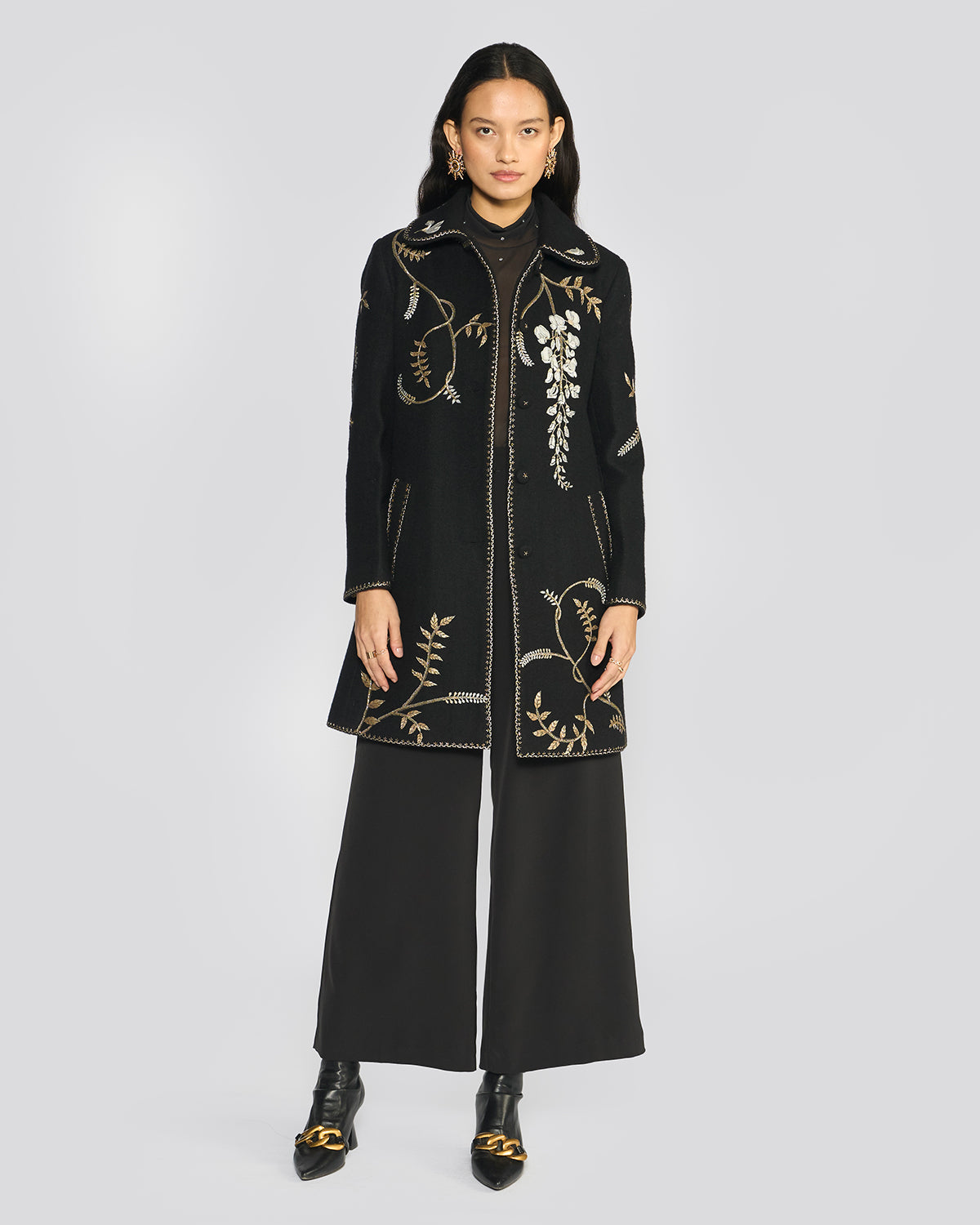 Kiera Long Parsi Gara Jacket