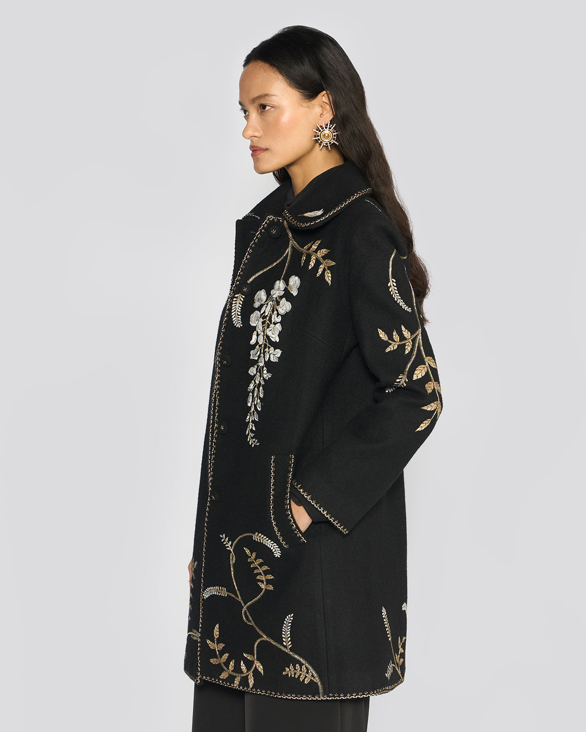 Kiera Long Parsi Gara Jacket
