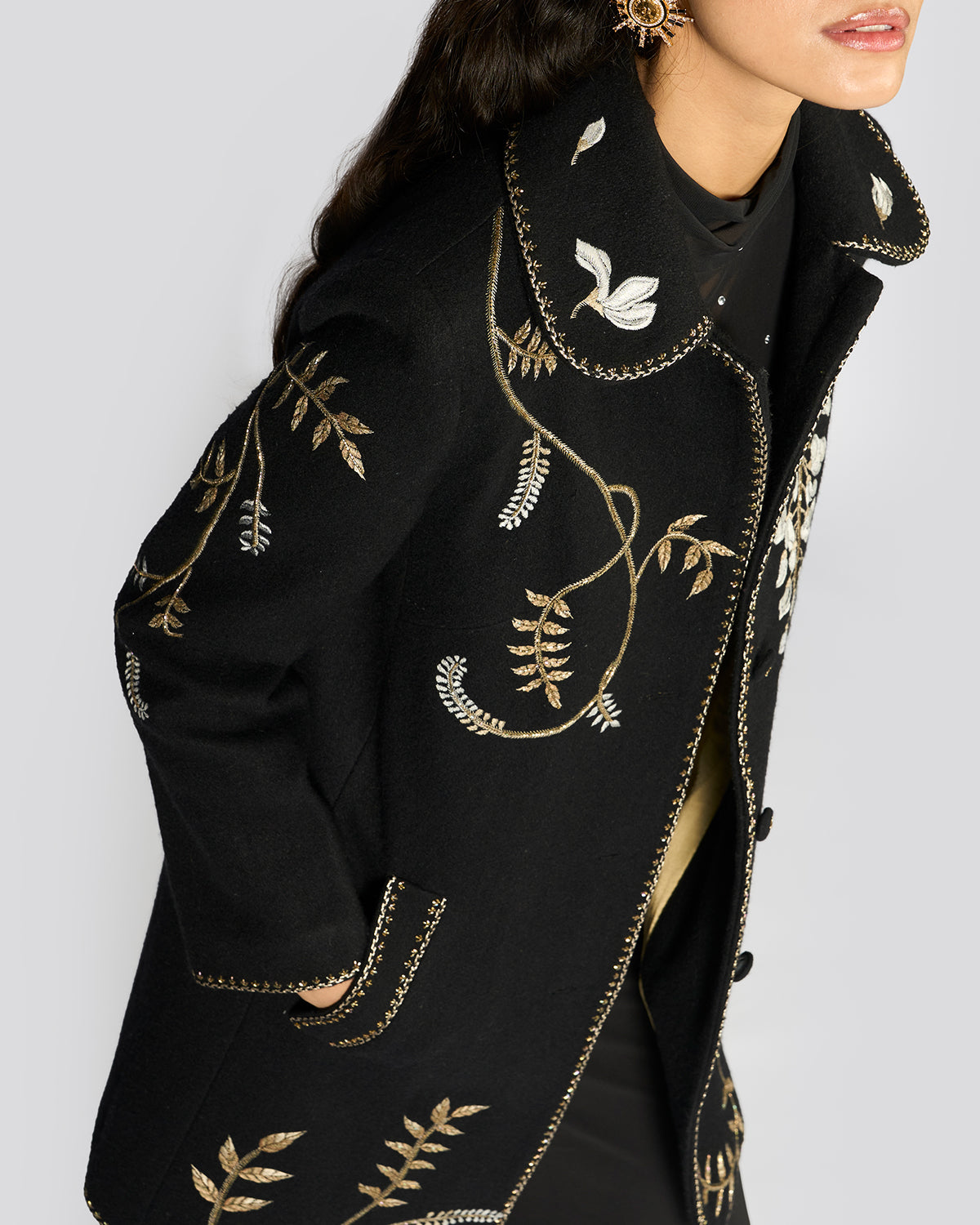 Kiera Long Parsi Gara Jacket