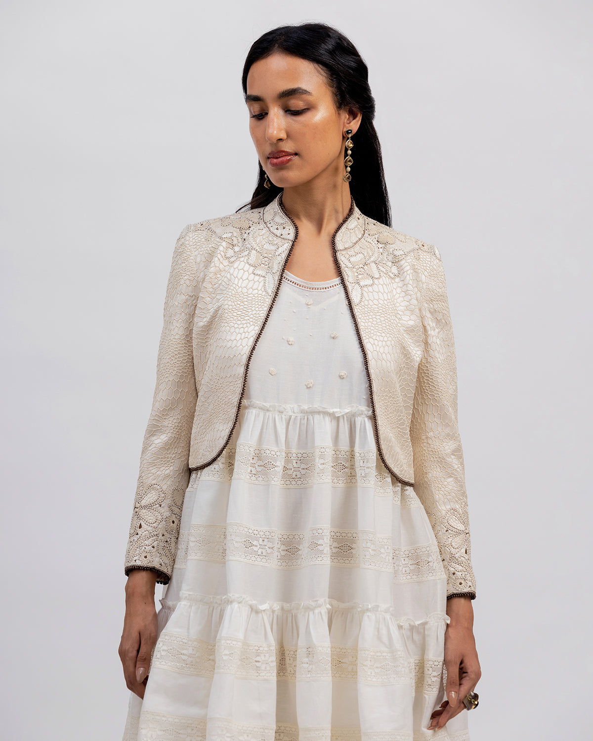 Fayelynn Cutwork Jacket