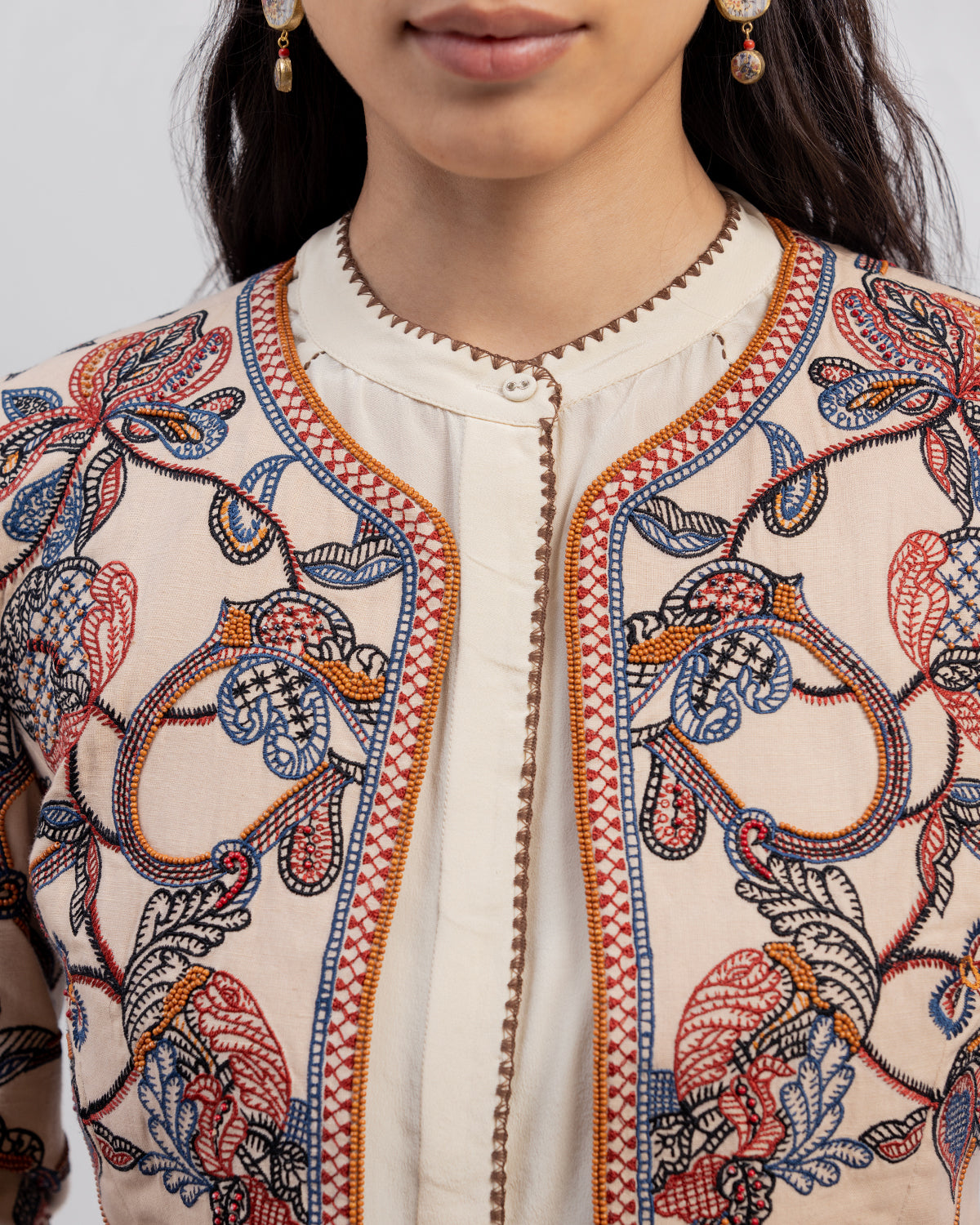 Mira Embroidered Jacket