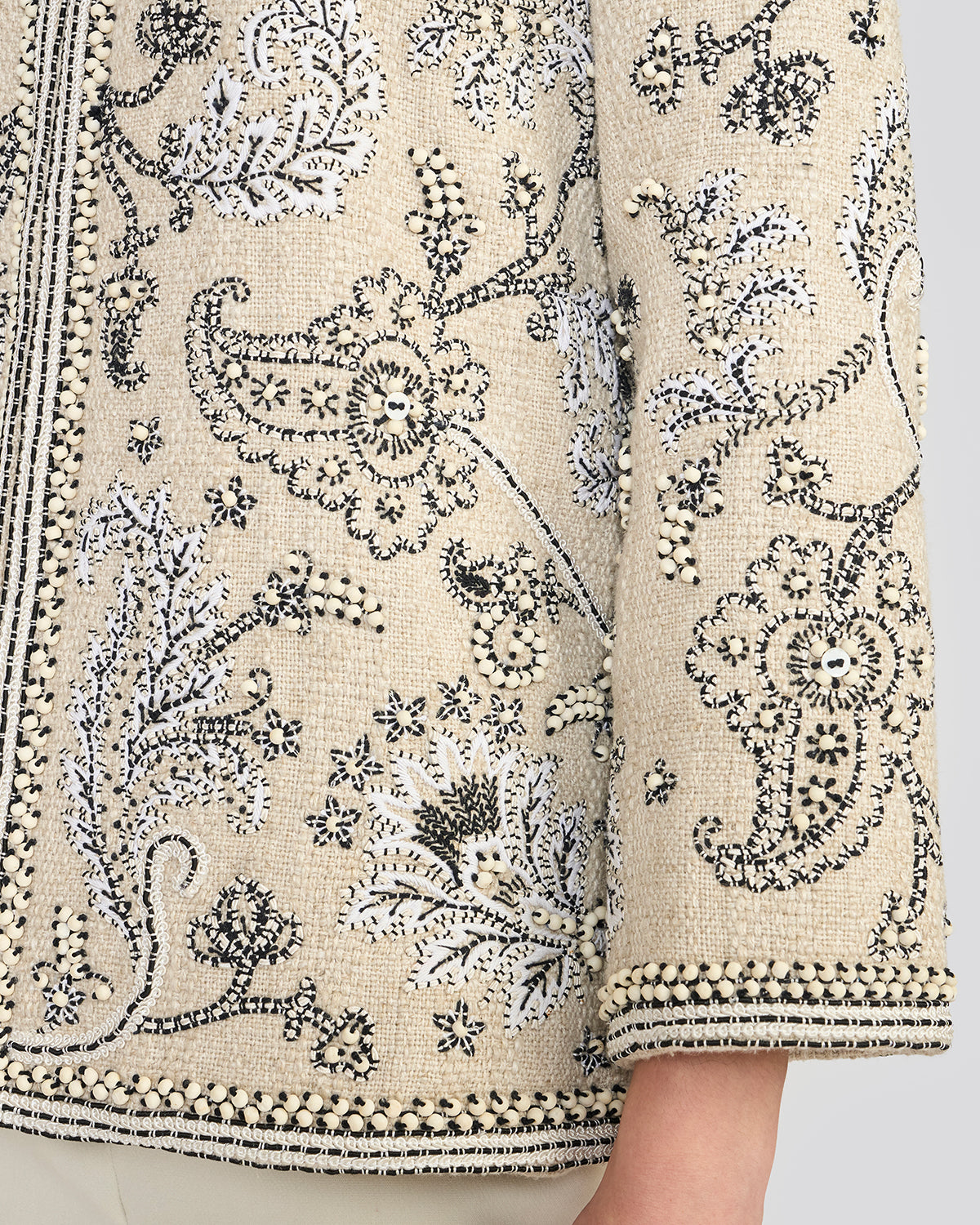 Lydia Cream Artisanal Heritage Jacket