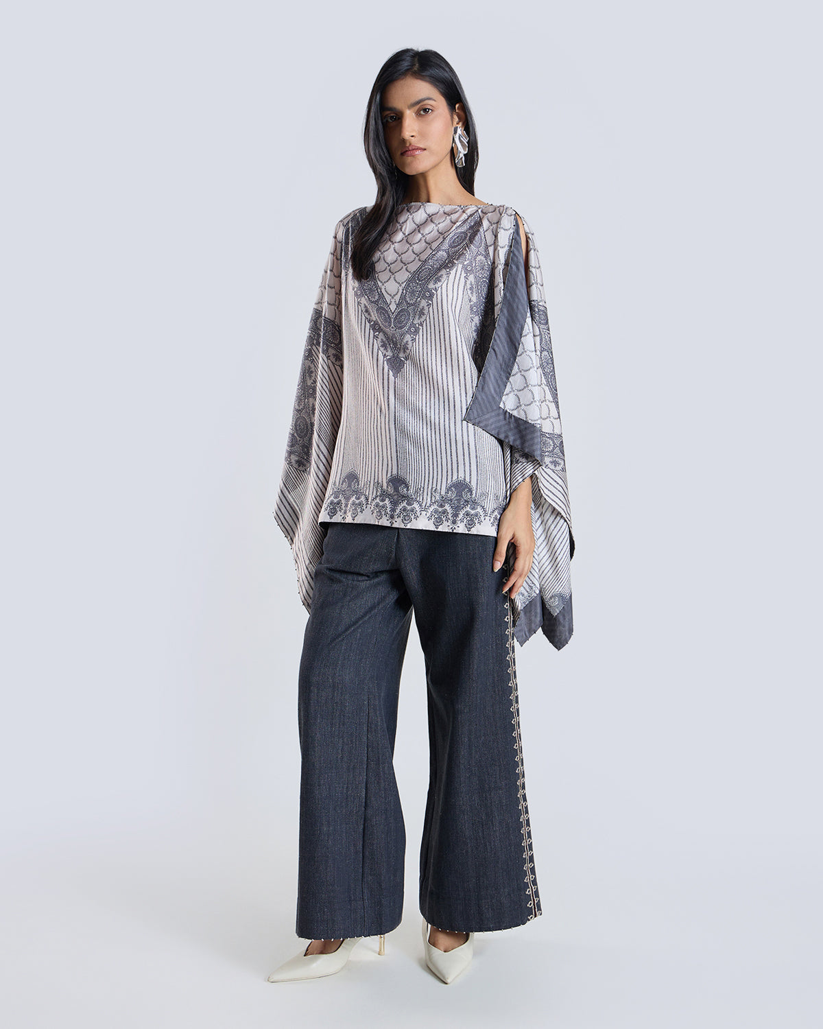 Eliza Ornamental Poncho