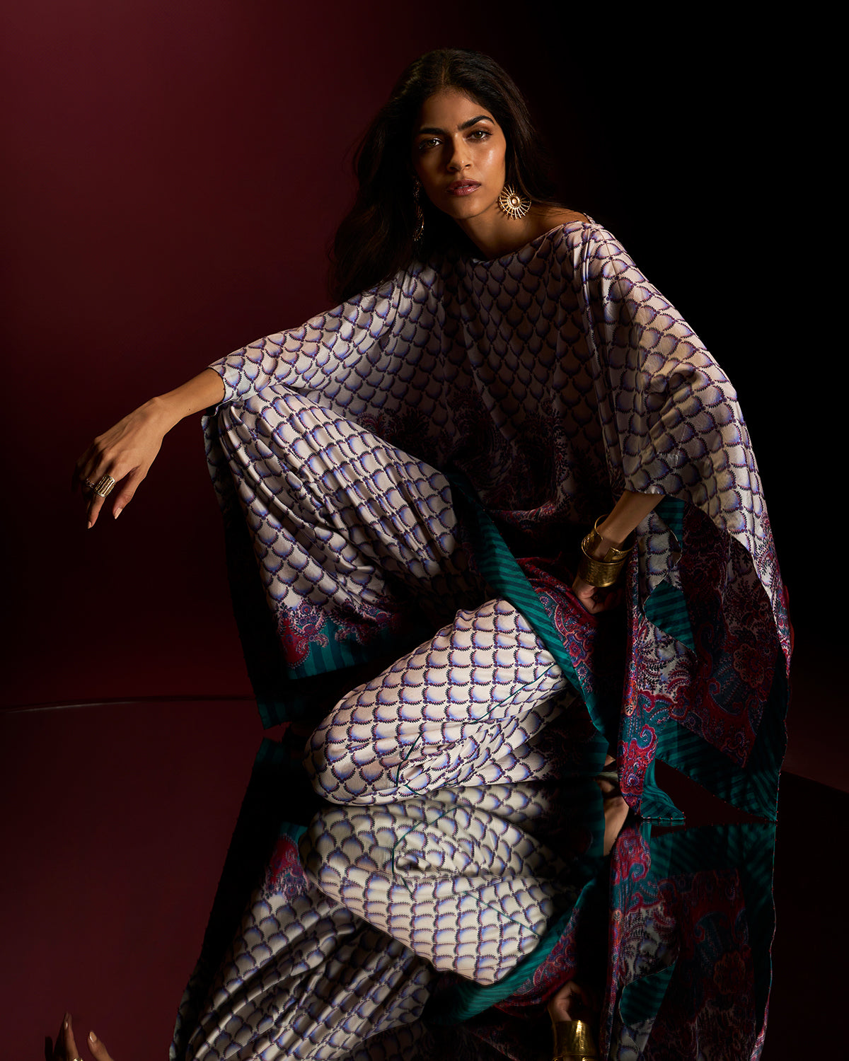 Eliza Paisley Poncho