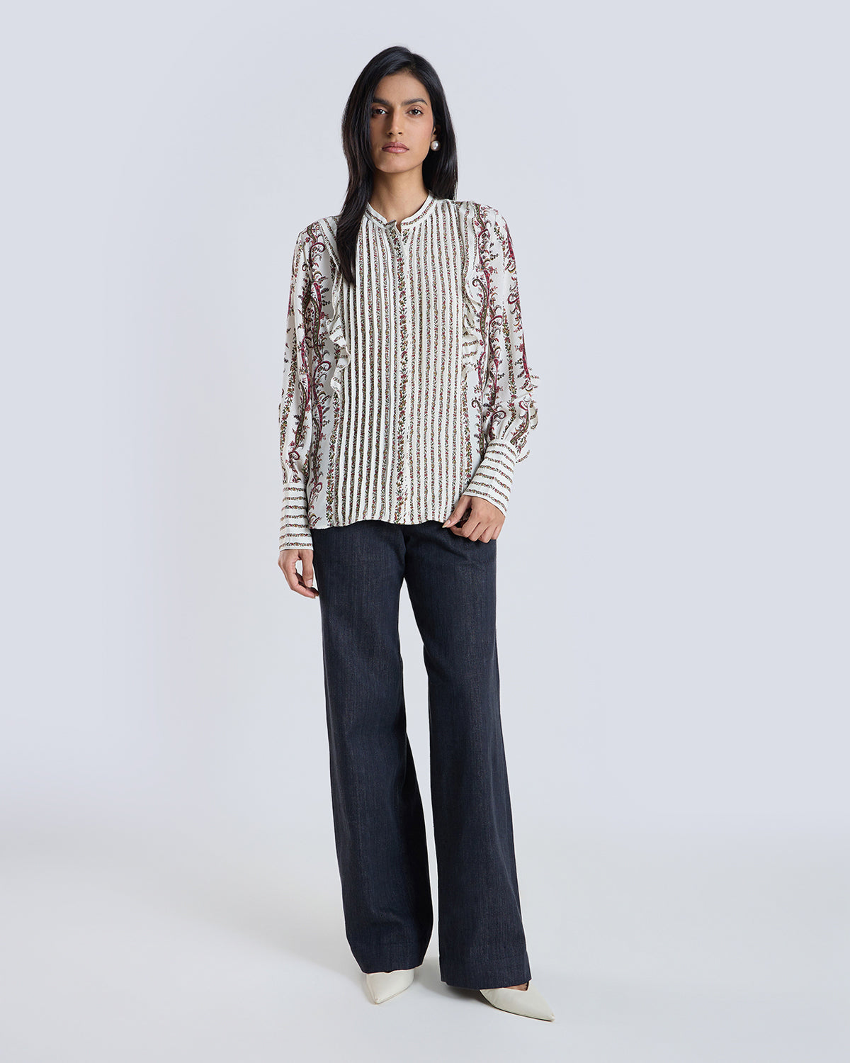 Loretta Printed Blouse