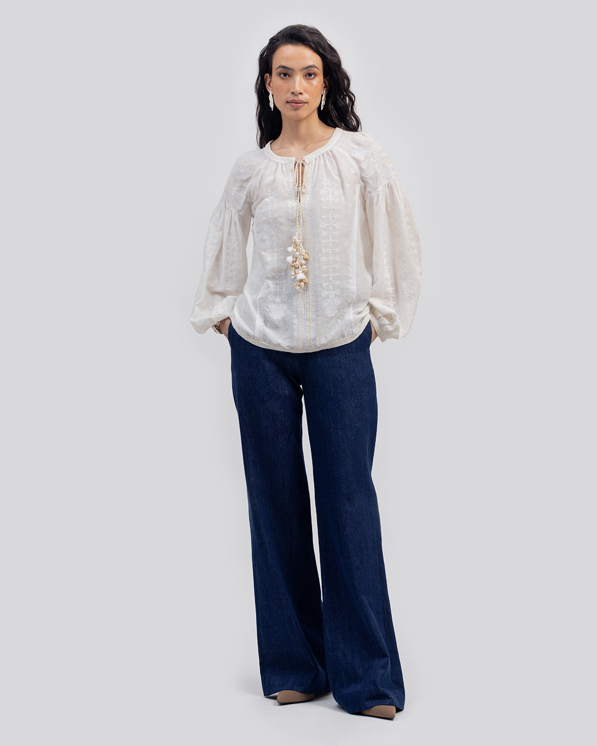 Eloise Embroidered Blouse