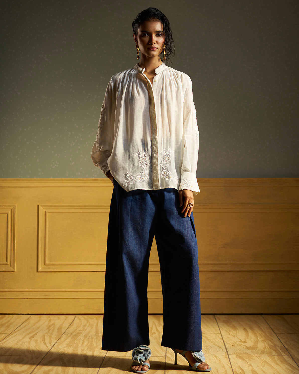 Belle  Embroidered Blouse