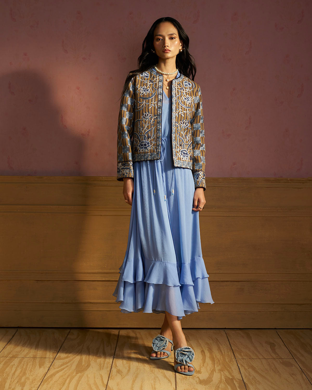 Iria Hand  Embroidered Jacket