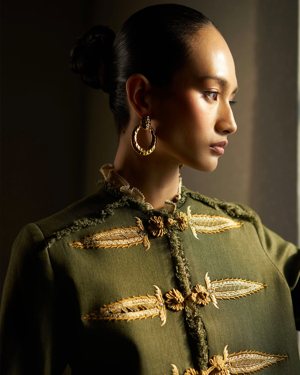 Anora passementerie military-style Jacket