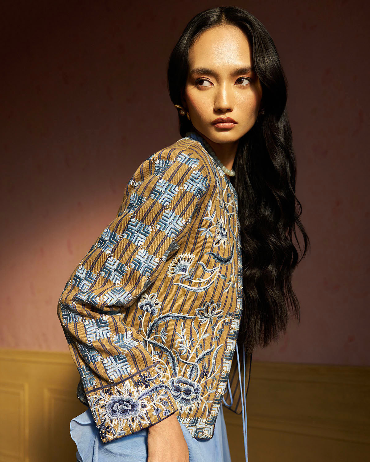 Iria Hand  Embroidered Jacket