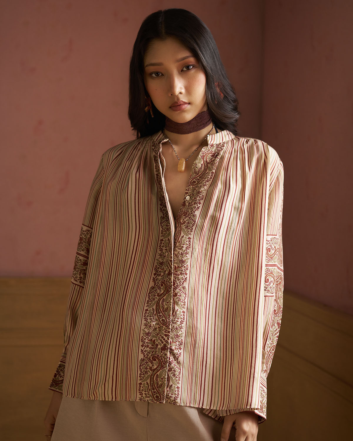 Elyssia Pleated Blouse