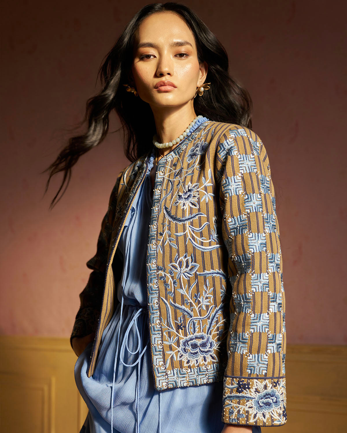 Iria Hand  Embroidered Jacket