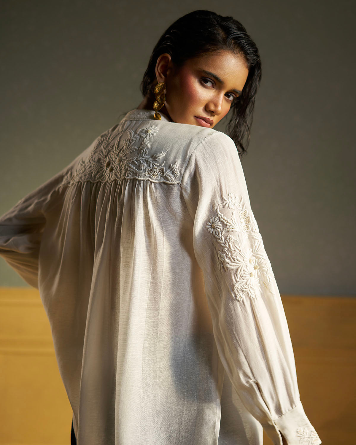 Belle  Embroidered Blouse