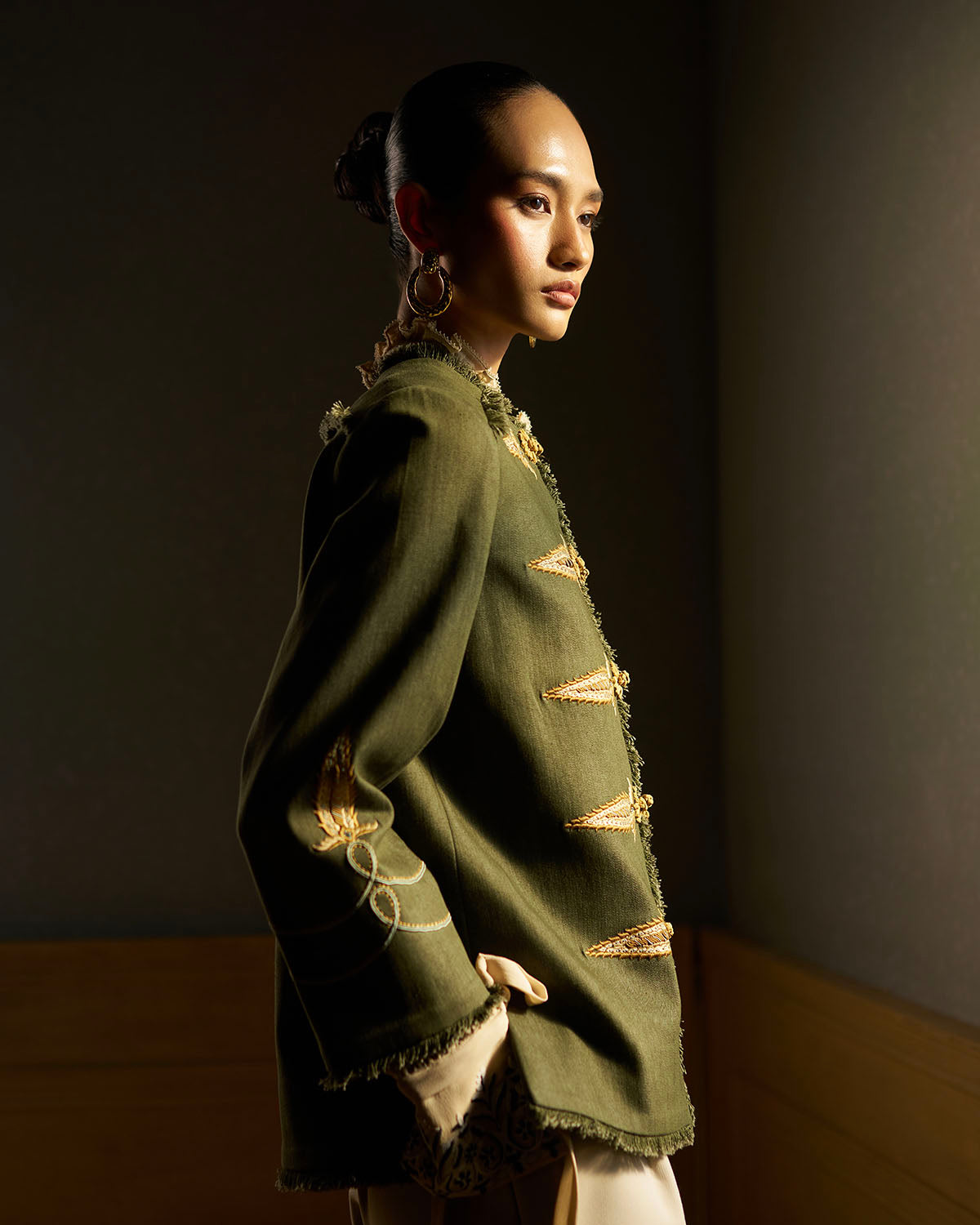 Anora passementerie military-style Jacket