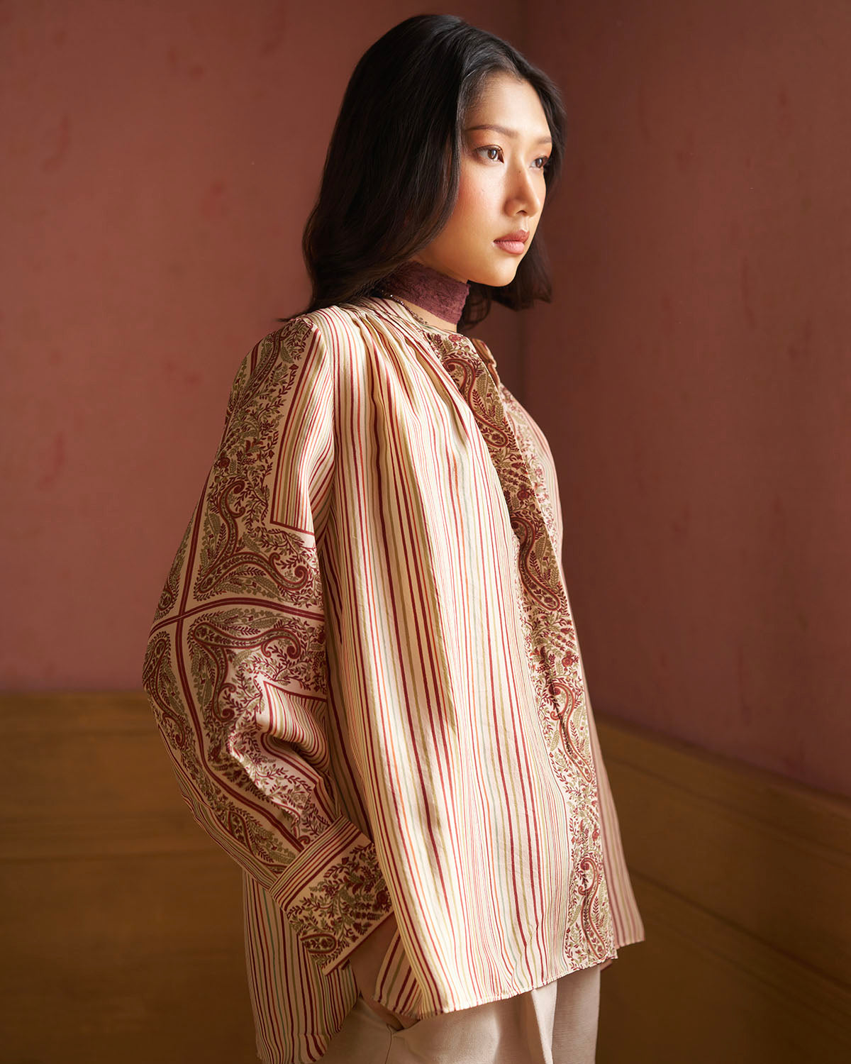 Elyssia Pleated Blouse