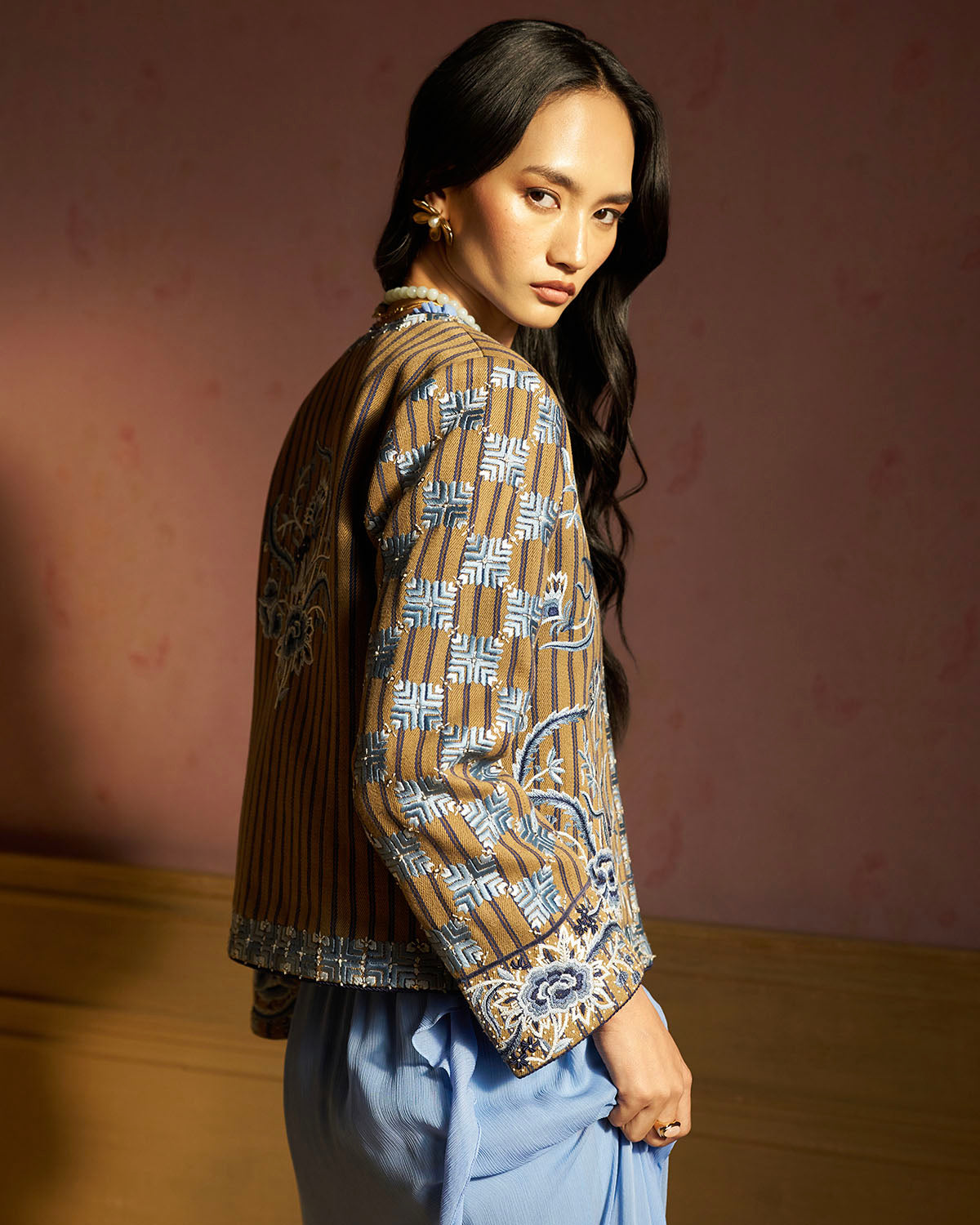 Iria Hand  Embroidered Jacket
