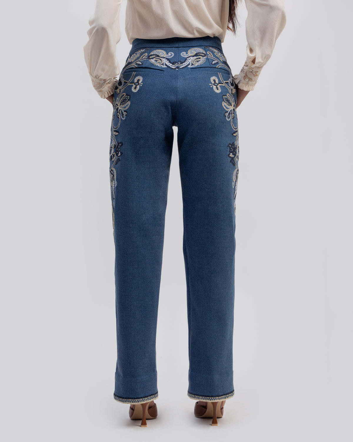 Mira Embroidered Pant