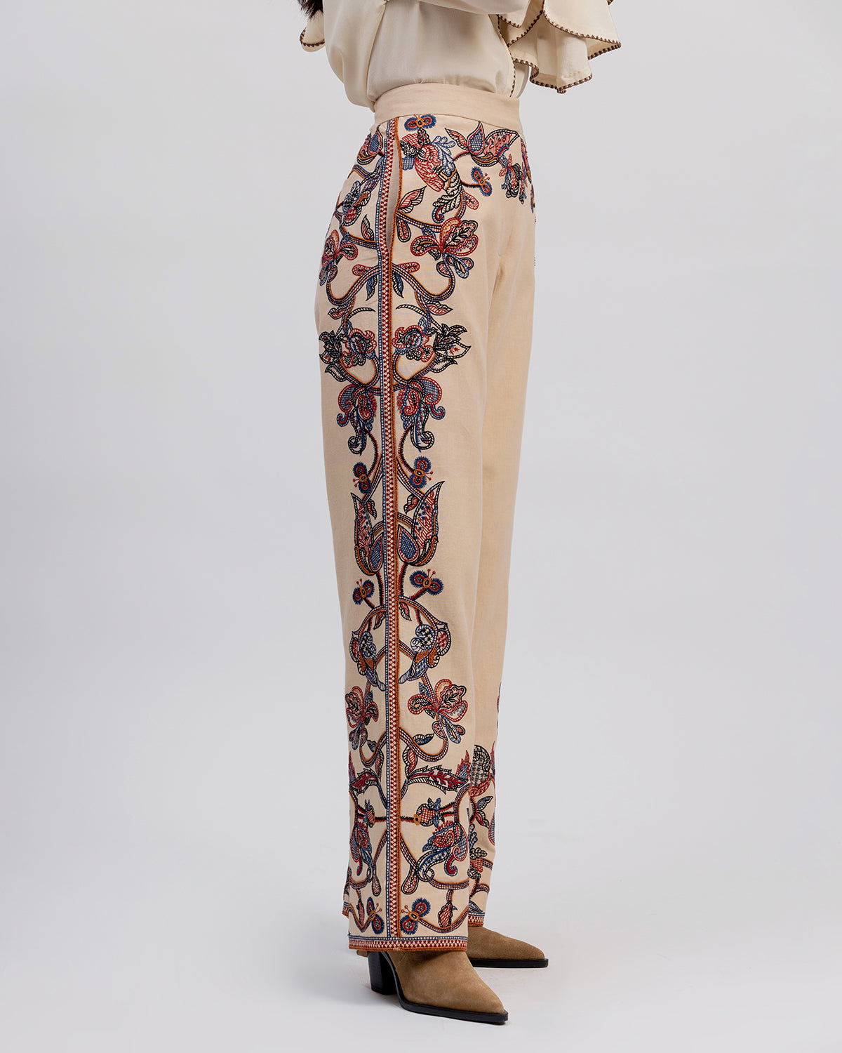 Mira Embroidered Pant