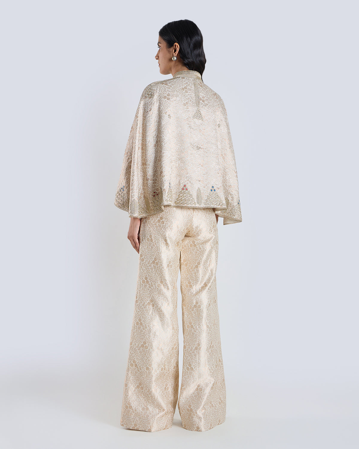 Cora Brocade Cape