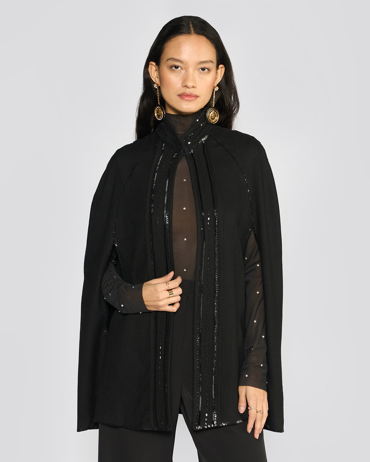 Elizabeth Sequin Cape