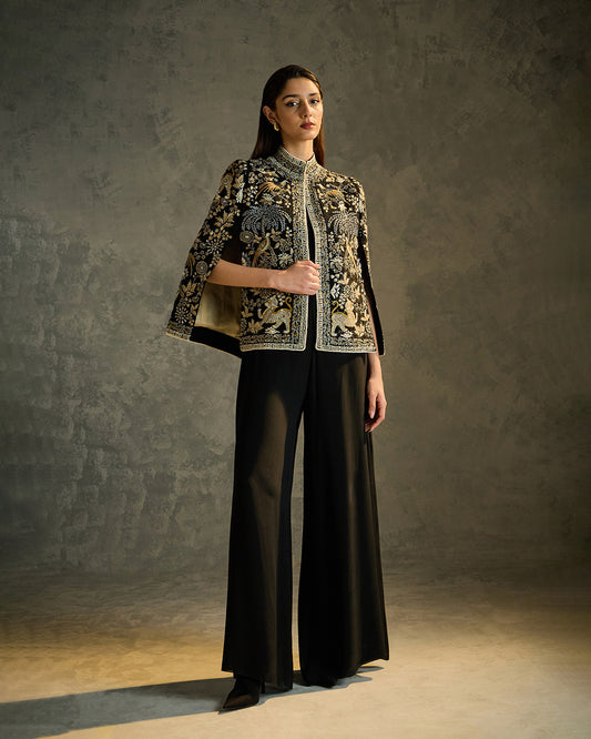 Petra Embroidered Cape