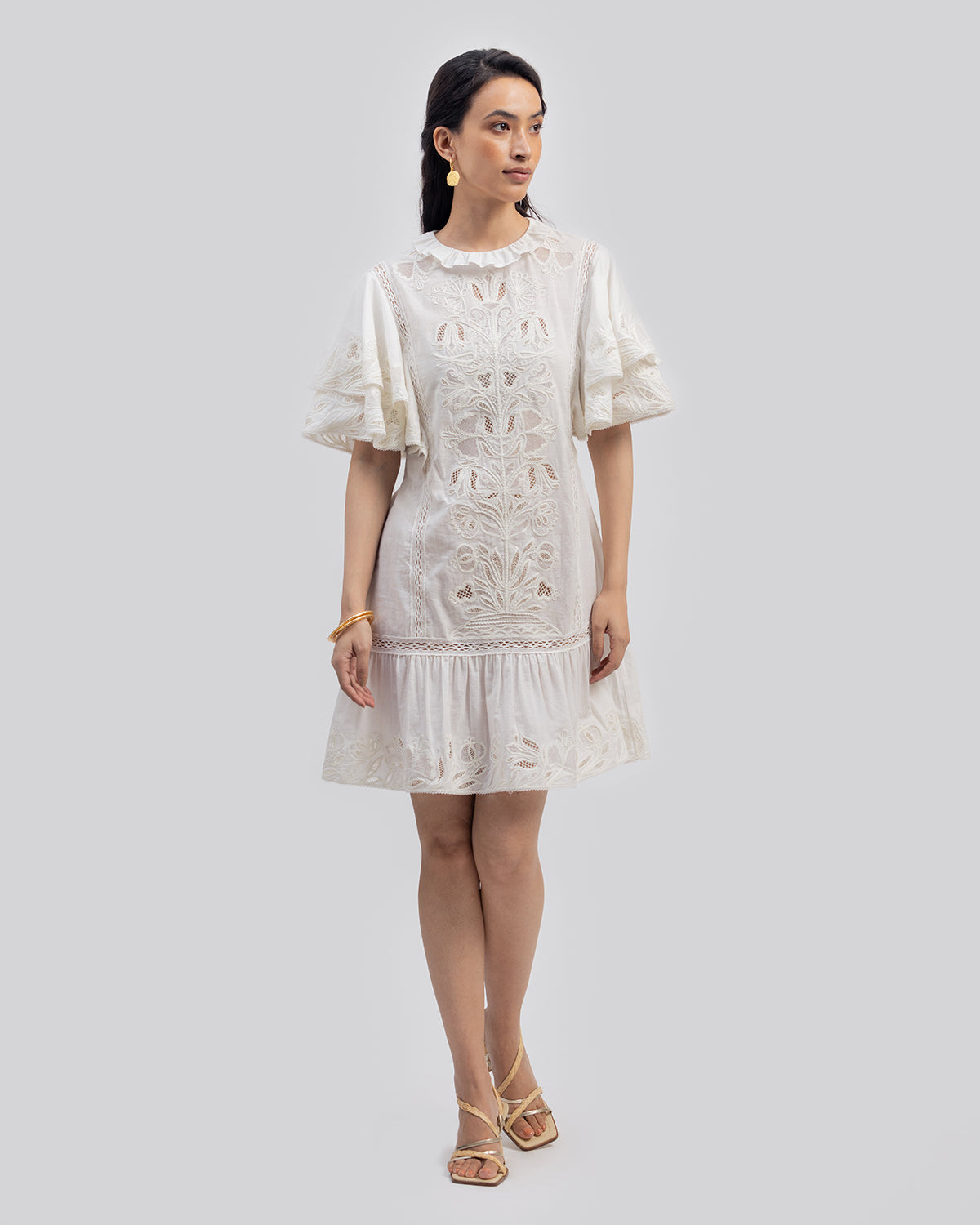 Pia Cutwork Dress