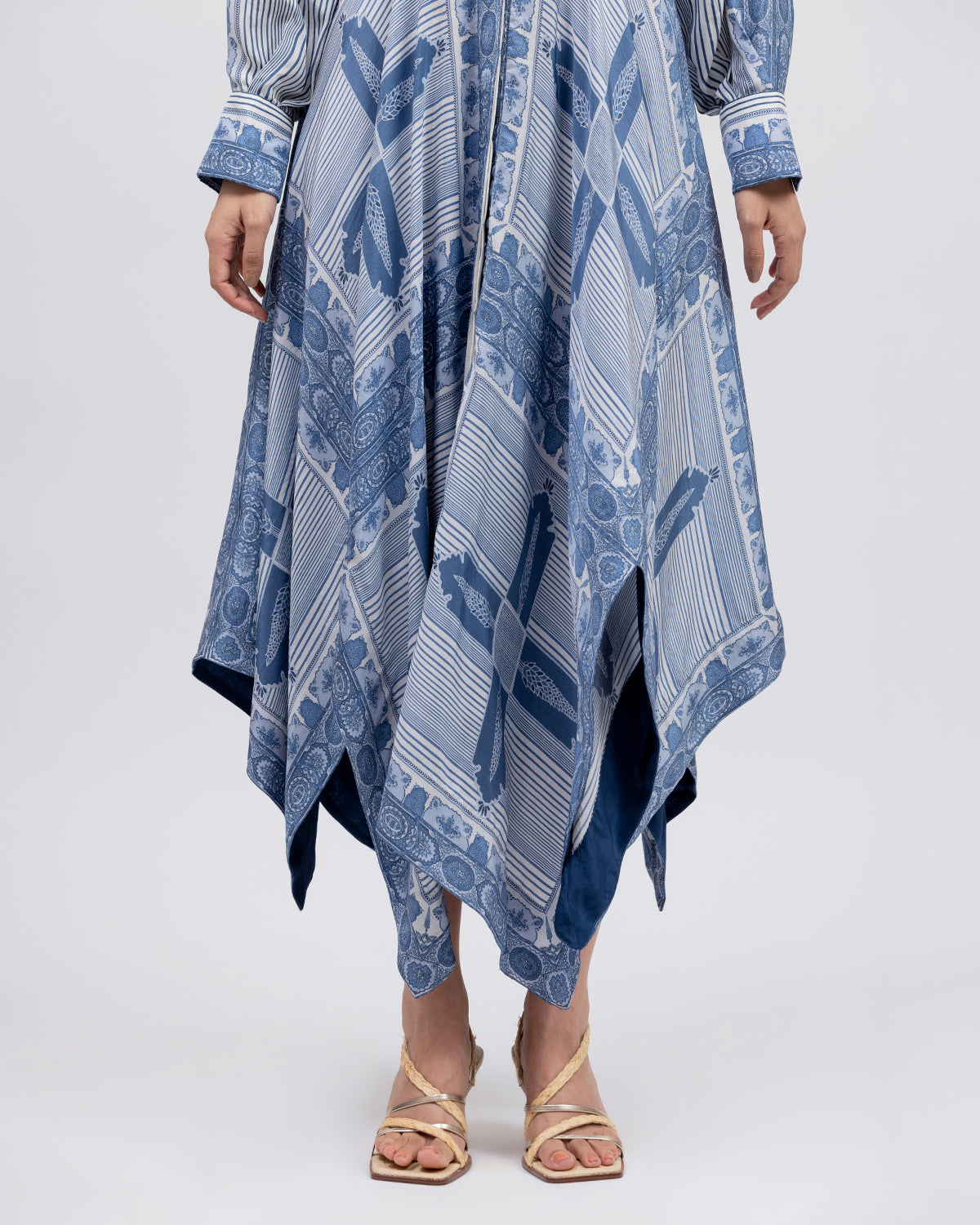 Elyssia Pleated Scarf Dress