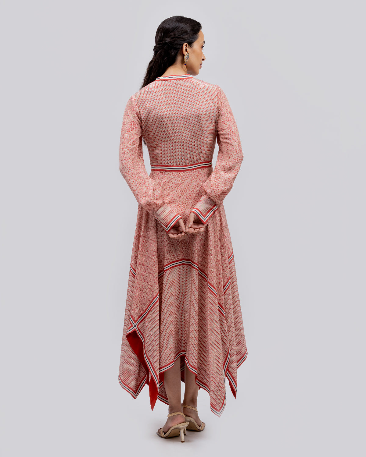 Elyssia Pleated Scarf Dress