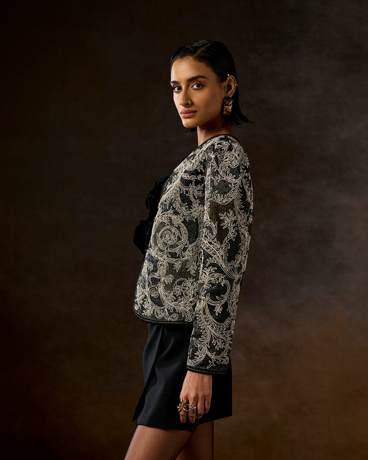 Deia Embroidered Dori Jacket