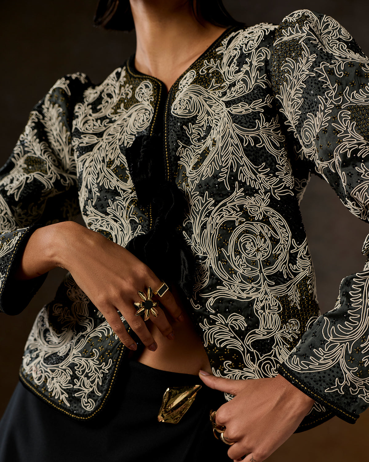 Deia Embroidered Dori Jacket