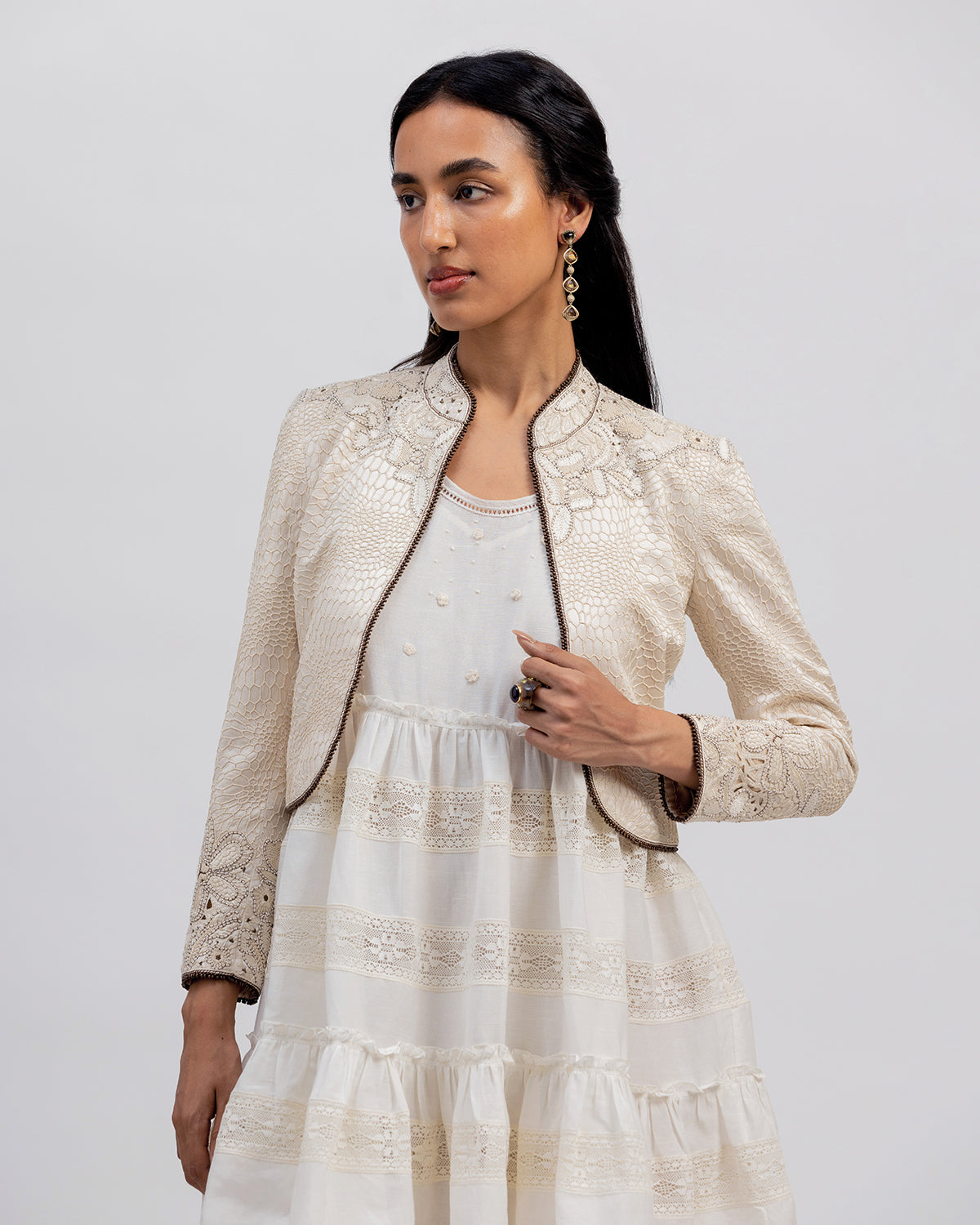 Fayelynn Cutwork Jacket