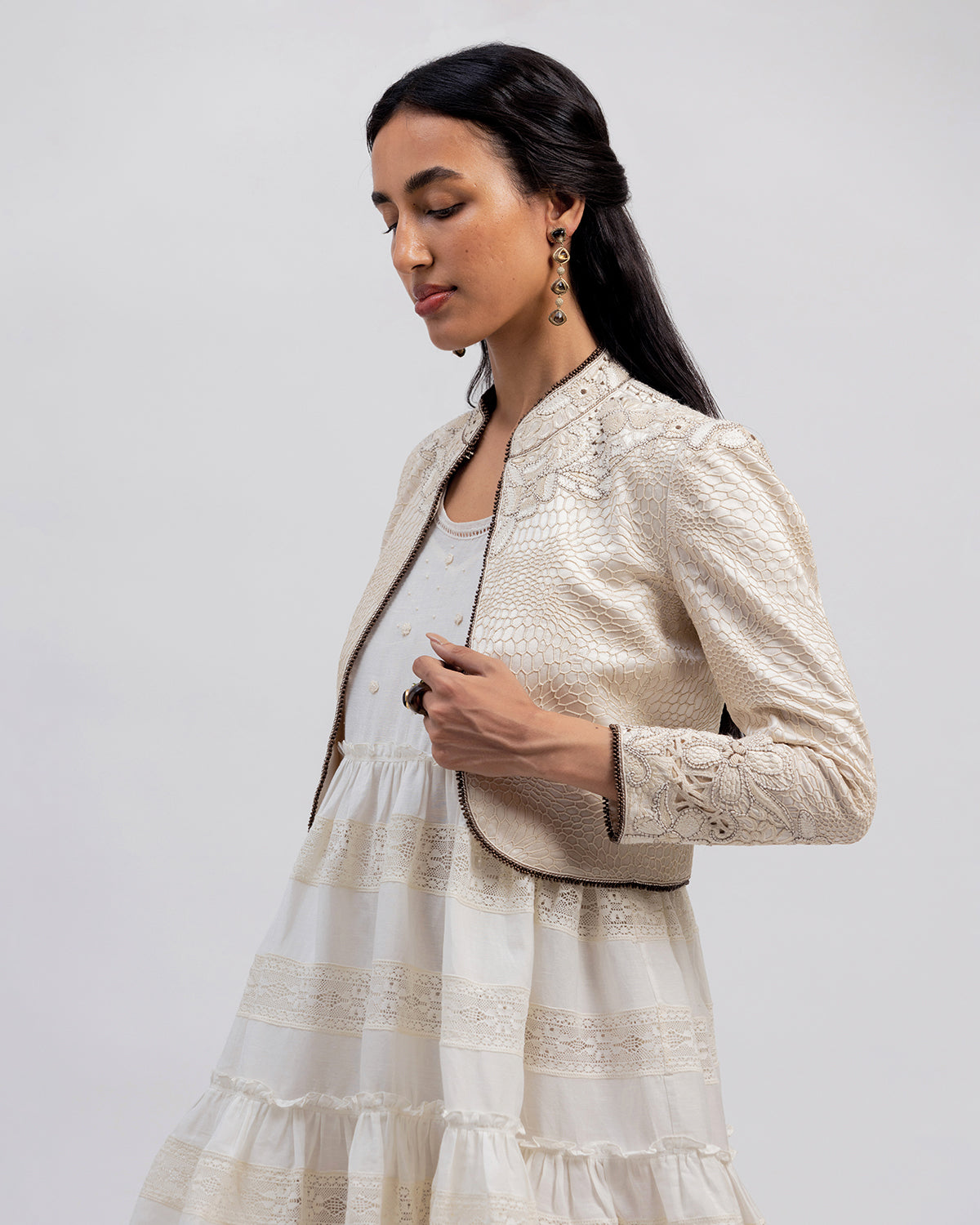 Fayelynn Cutwork Jacket