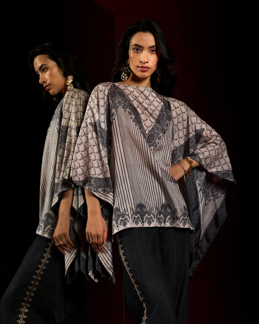 Eliza Ornamental Poncho