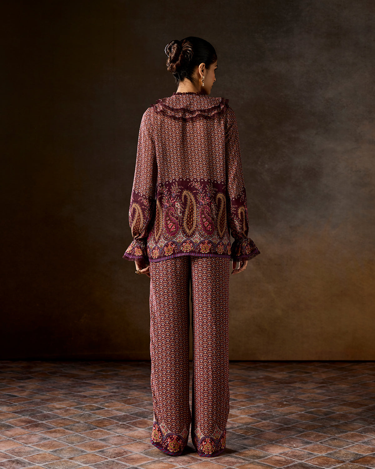 Maisie Multicoloured Ruffle Top