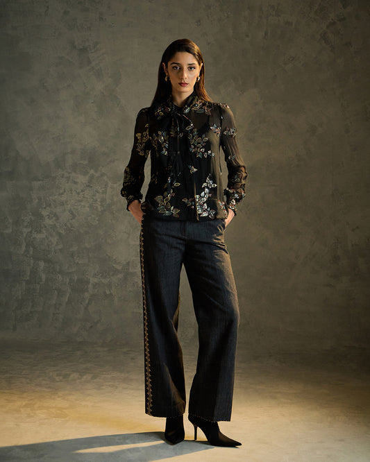 Soleil embroidered blouse