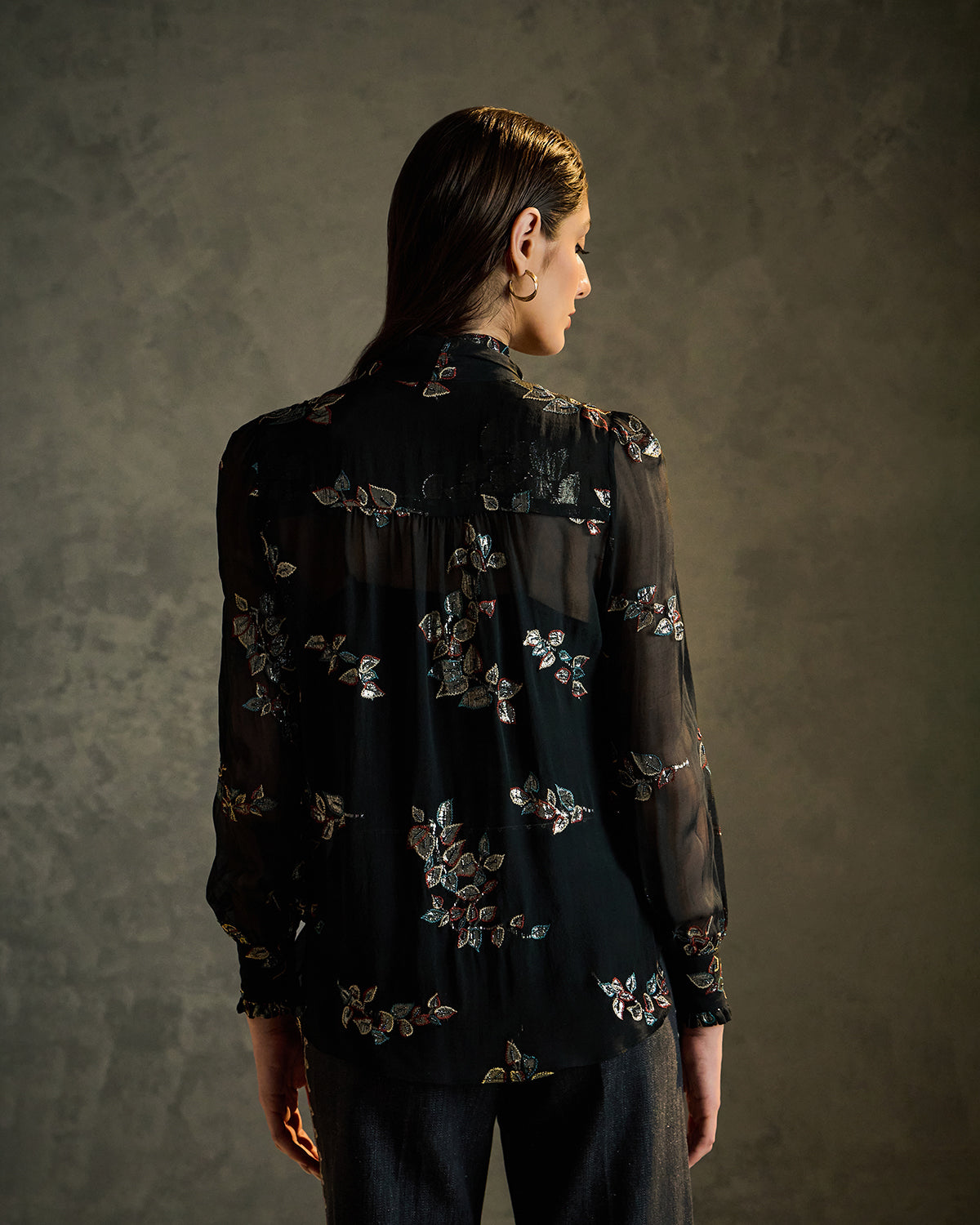 Soleil embroidered blouse