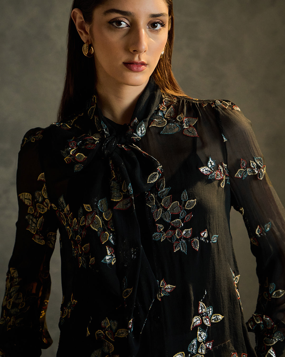 Soleil embroidered blouse