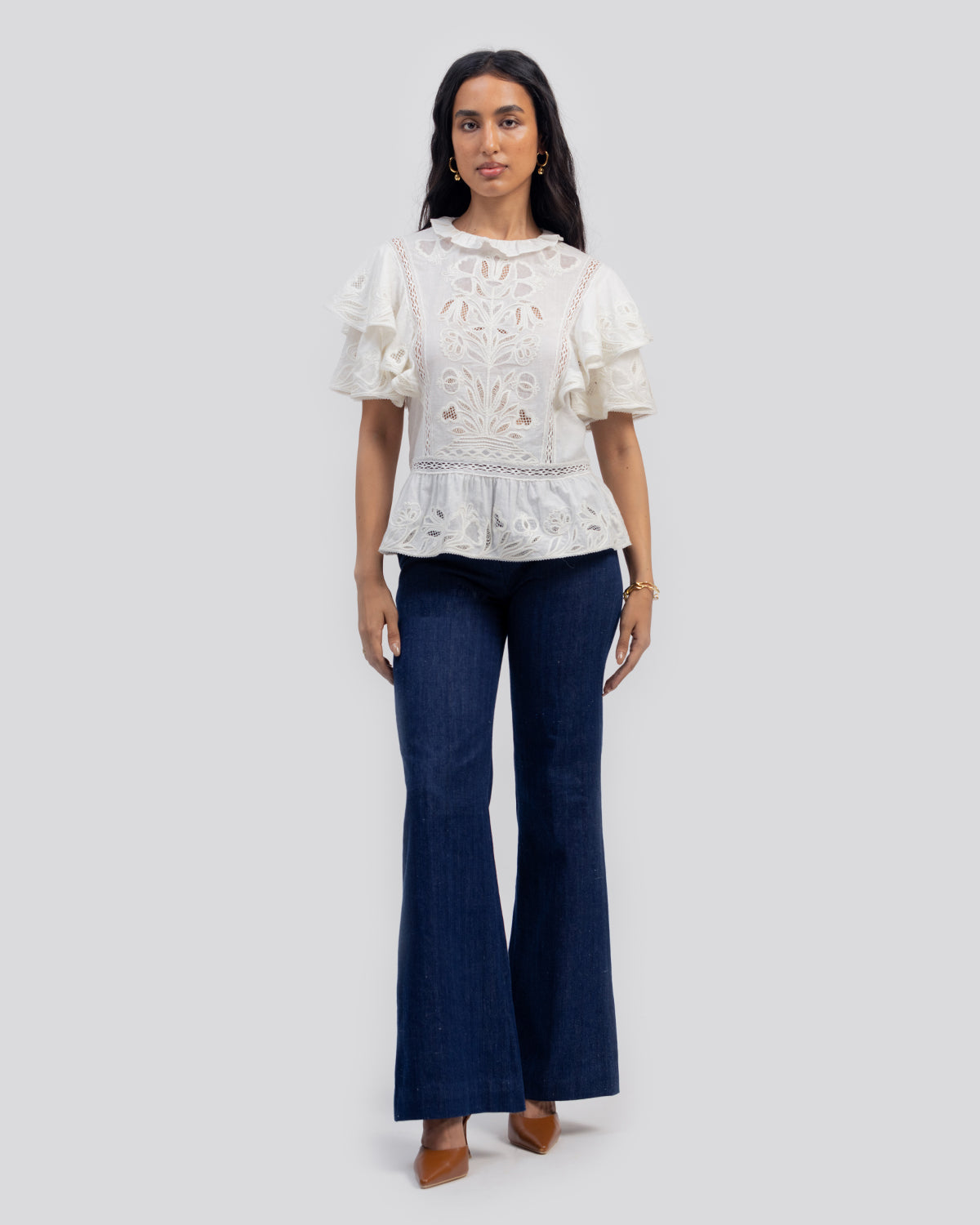 Pia Cutwork Top